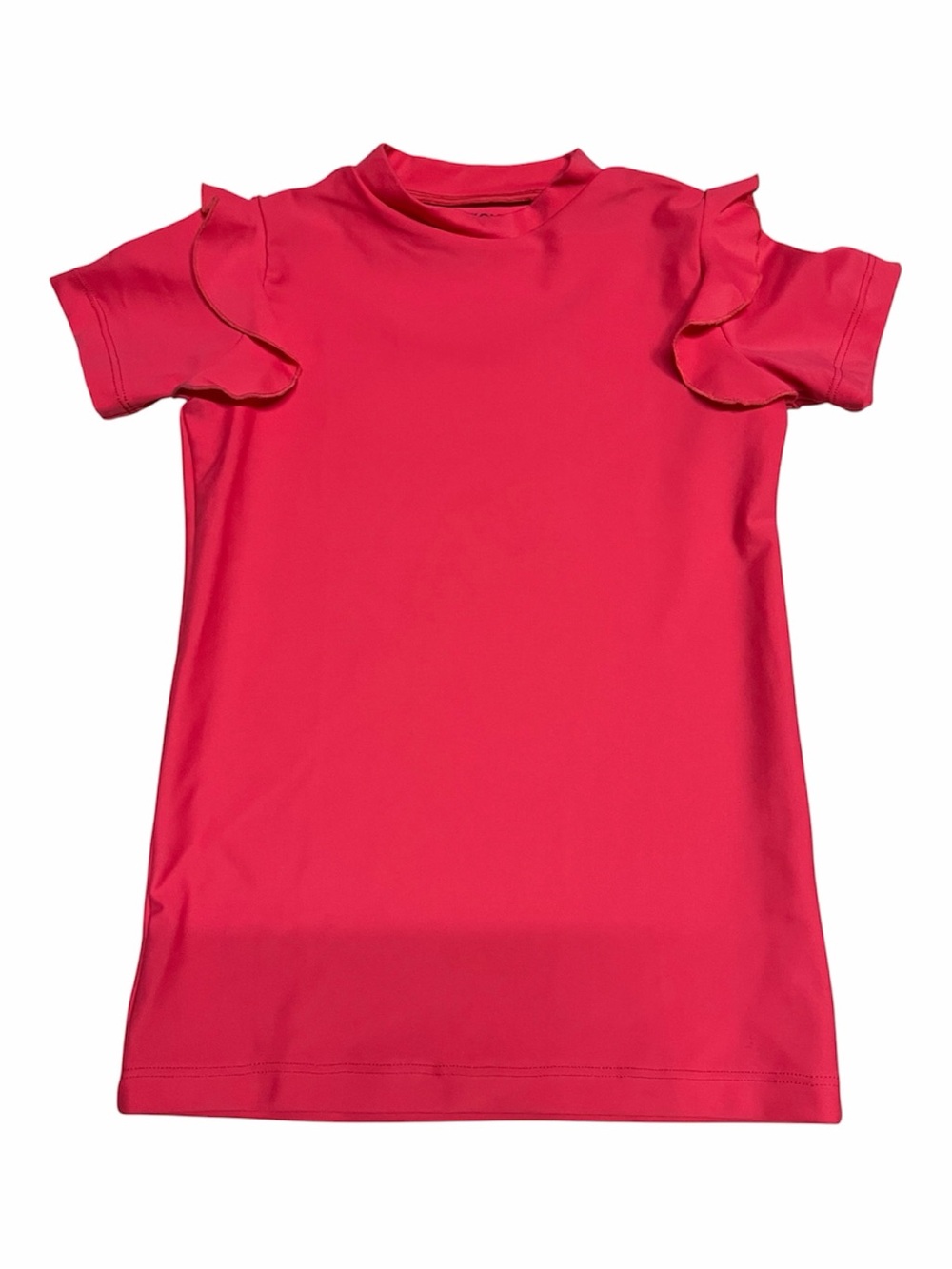 NEW Mikoh Mini Girl’s short sleeve rash guard swim shirt in Hot Pink Size Small